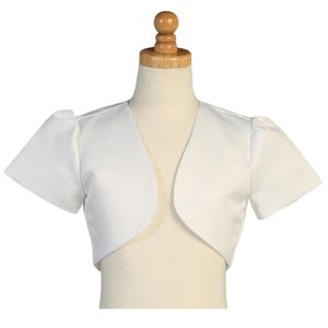 Bolero Manga Corta, Satin 20X