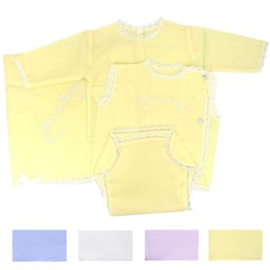 Vestido Bebe 4pz T.Única