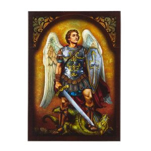 San Miguel, Retablo 5x7"