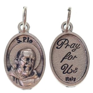 Padre Pio, Medallita 1.7cm