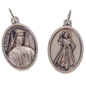 Jesús / Sta Faustina 2.2mm