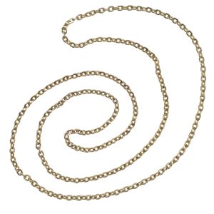 Cadena Chapa de Oro 24"