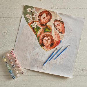 Pintar c/números, S. Familia