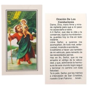 Estampa S.Cristóbal 4x6.7cm