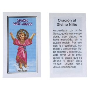 Estampa Divino Niño 4x6.7cm