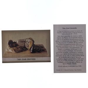 San José Dormido, Estampita