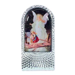 Cuadrito Metal Angel Custodio