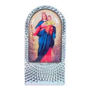 Cuadrito Metal Auxiliadora 5cm