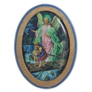 Placa Olivo c/imán, Ángel