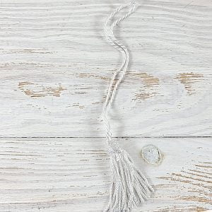 Pompón Blanco 25u
