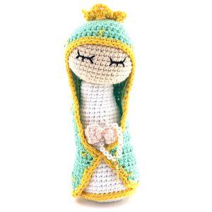 Virgen del Rosario de Crochet