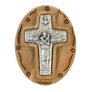 Cruz El Buen Pastor, 5.2x3.9cm