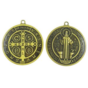 Medalla San Benito 90mm