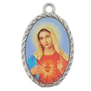 Medallita Corazón de María