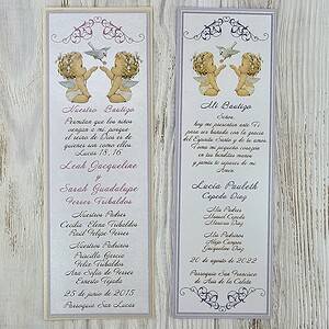Tarjeta de Bautizo