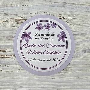Etiqueta de Bautizo
