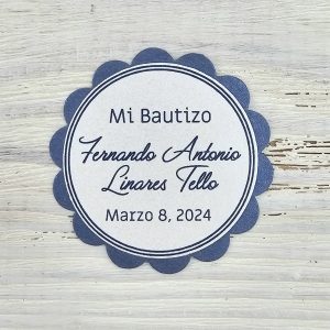 Etiqueta de Bautizo