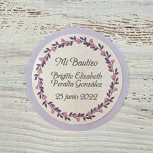 Etiqueta de Bautizo