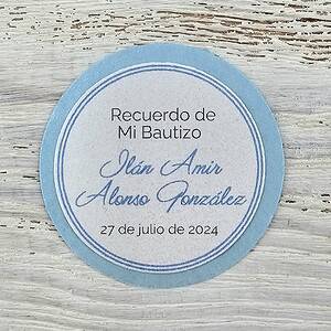 Etiqueta de Bautizo