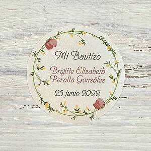 Etiqueta de Bautizo