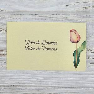 Tarjeta Personal
