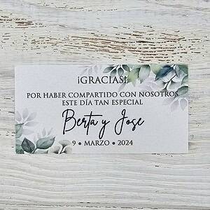 Tarjeta de Agradecimiento