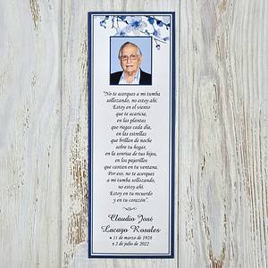 Tarjeta de Sepelio