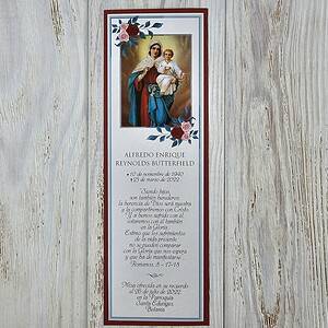 Tarjeta de Sepelio