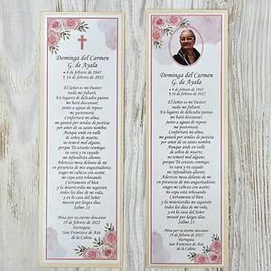 Tarjeta de Sepelio