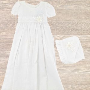 Vestido de Bautizo, Niña 0-3m