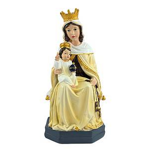 Virgen del Carmen Sentada 20cm