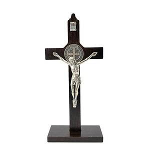 Cruz San Benito c/Base 16cm