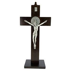 Cruz San Benito c/Base 25cm