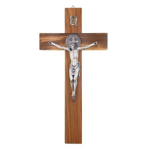 Cruz San Benito, Olivo 40cm