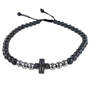 Pulsera Cruz - Talla Grande