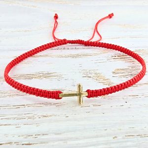 Pulsera Cruz Chapa / Grande