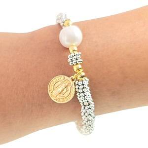 Pulsera Pewter, San Benito