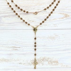 Rosario - Collar, Oro Laminado