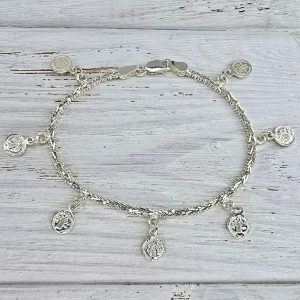 Pulsera San Benito Plata 925