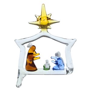 Mini Nacimiento Vidrio 6x4.5cm